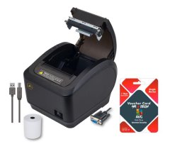 MR A TECH Thermal printer USB,LAN,RS232 Automatic printer cutting- ESC/POS