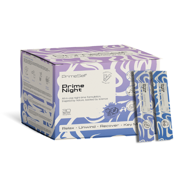 Prime Night - Electrolytes, Magnesium, GABA &amp; Nootropics - 30 Servings