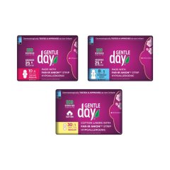 Gentle Day Organic Regular to Heavy Flow &amp; Daily Hygiene Set