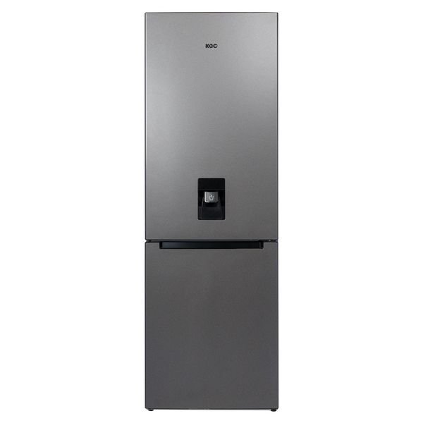 KIC 344L Bottom Freezer Fridge with Water Disp - KBF 639/2 GR WATER - Grey