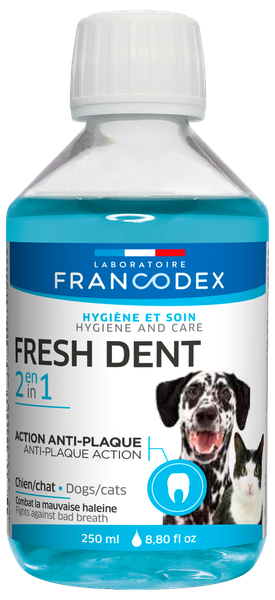 Fresh Dent - Dogs and Cats Breath Freshener for drinking water