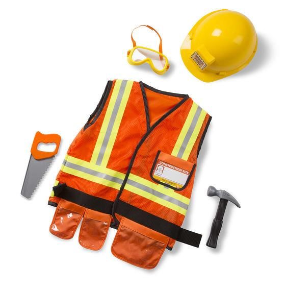 Melissa &amp; Doug Construction Worker Role Play