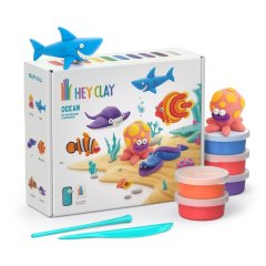 Hey Clay: Modelling Air-Dry Clay with Fun Interactive App - Ocean, 15 cans