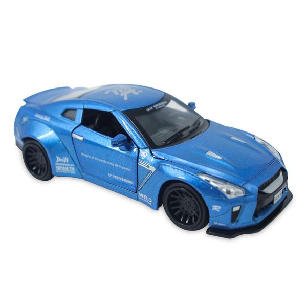 Nissan GTR-3223A Blue Model Car