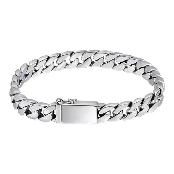 Miami Cuban Chain Bracelet for Men - Fashion Metal Handband
