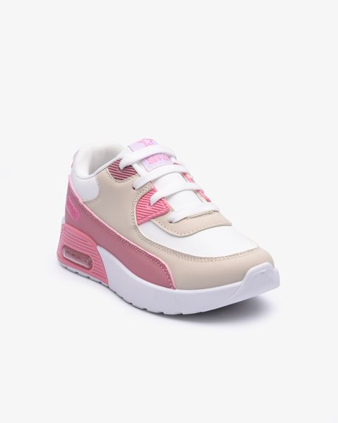 Soviet Youth Maxim White and Cream Air Bubble Sneaker
