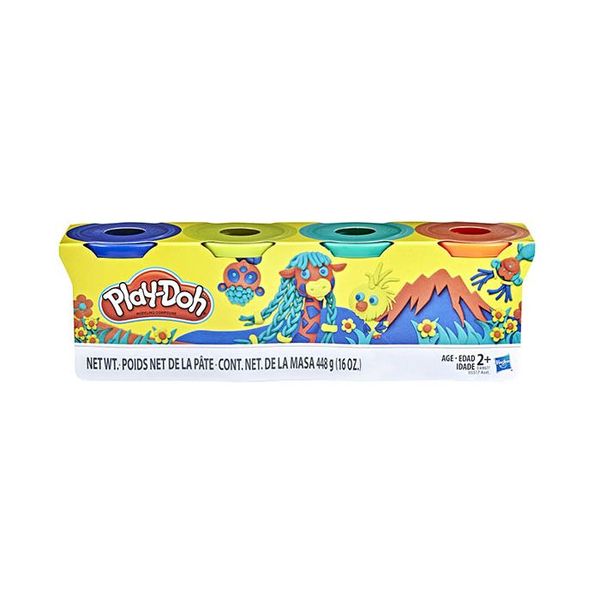 Play-Doh 4 Pack Color Wild
