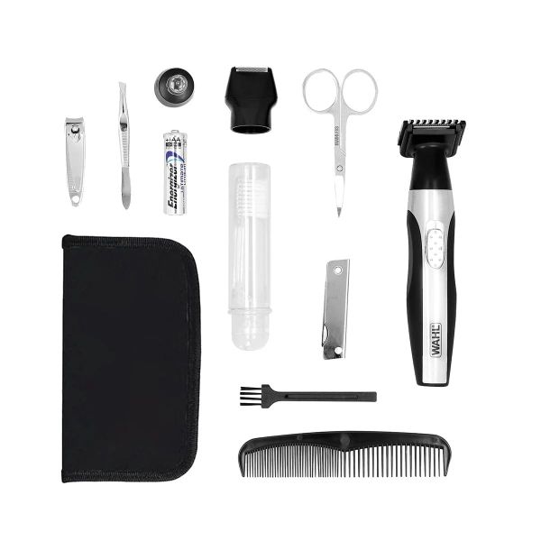 Wahl Lithium Ion Deluxe 12 Piece Battery Operated Travel Kit