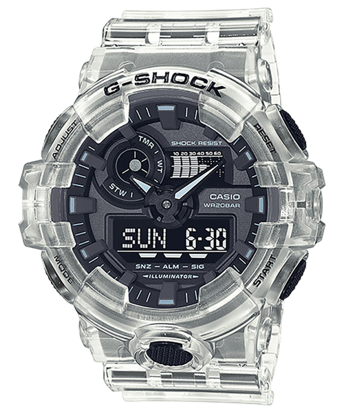 Casio - G-Shock Men's Skeleton Standard - GA-700SKE-7ADR