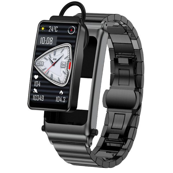 2-in-1 Smart Watch &amp; Bluetooth Earbuds - Call, Health Monitoring