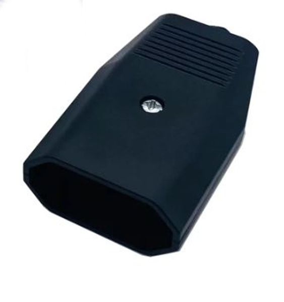 2 Pin Round Socket (Black)