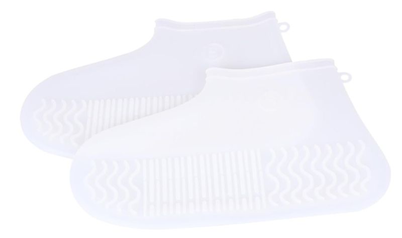 Silica Rainproof Overshoe Shoe White for Rainproof Shoe Protector