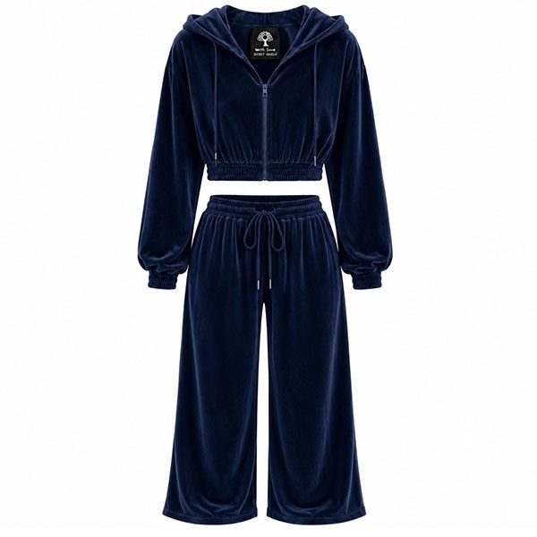 Secret Shield Blush Elegance Lounge Collection Cotton Candy Velvet Set
