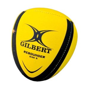 Gilbert Rugby Ball Rebounder Yellow