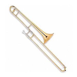 Sonata Trombone Gold Lacquered With Light Case