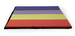 4 Section Portable Gymnastics Aerobic Yoga Exercise Mat