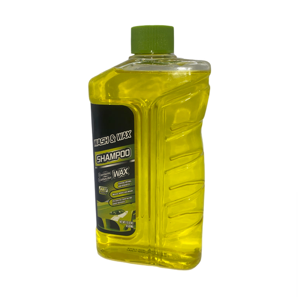 450ml pH Neutral Safe Auto Car Cleaning Wax Shampoo