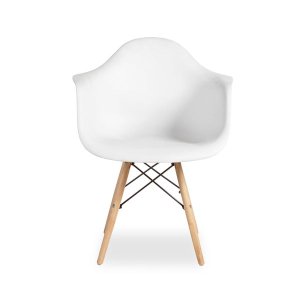 Sophia White Plastic Chair