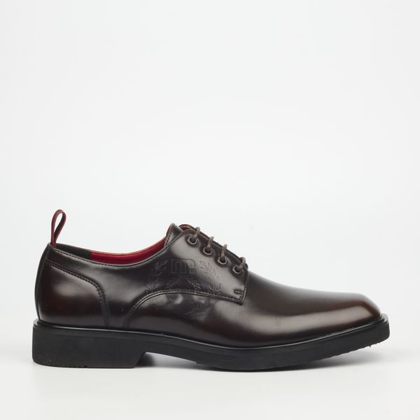 Mazerata Ilario 4 Chocolate Men Faux Wax Shoes