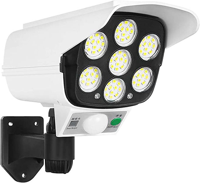 Solar Sensor Led Light &amp; Dummy Security Camera