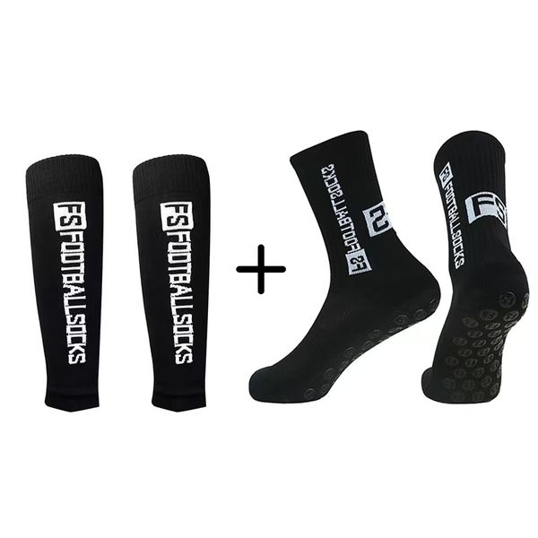 2-Piece Set of Football Socks Sheath Training Thickened Mid-Tube Socks