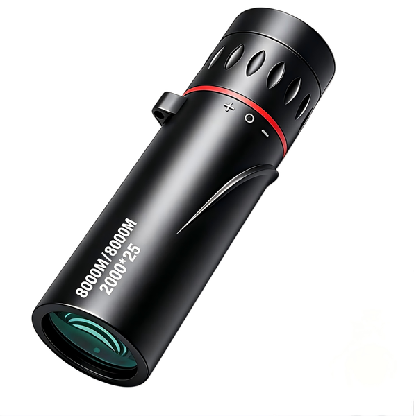 3000x25 HD Monocular Telescope Mini Portable, for Outdoor Camping, Hunting