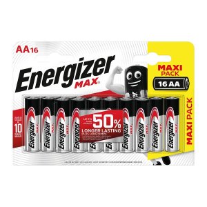 Energizer MAX Alkaline AA Battery Card of 16