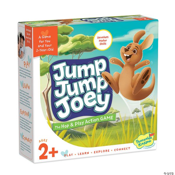 Peaceable Kingdom Jump Jump Joey Toddler Game