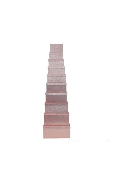 x10-Piece Sparkling Pink Gift Box Set.