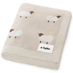 Topika Baby Swaddle Blanket Cotton Knit for Newborns &amp; Infants