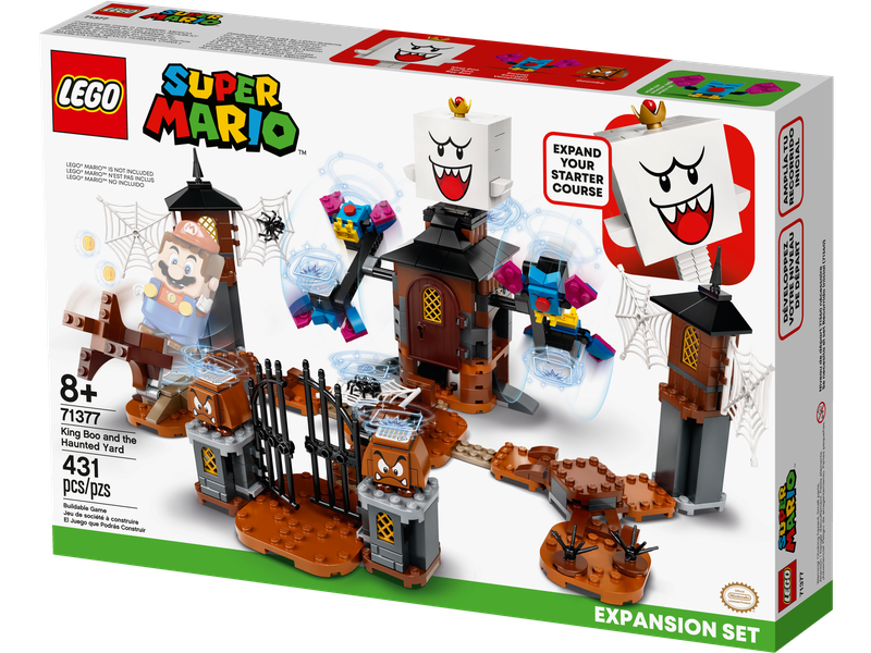 LEGO Super Mario King Boo and the Haunted Yard Expansion Set - 71377