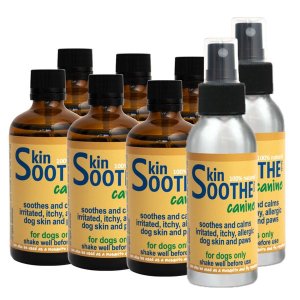 SkinSOOTHE Canine (x8Eco) - for Rash and Itchy Allergic Dog Skin - 8x100ml