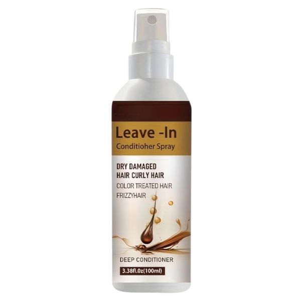 SilkRevive Keratin Repair for Curly Friz Hair Leave-In Conditioner Spray