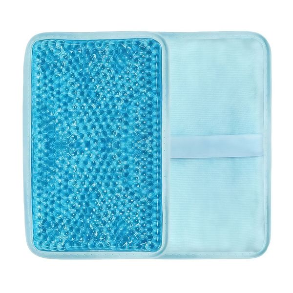 2 Pack Gel Beads Ice Pack With Strap, Reusable Hot &amp; Cold Therapy