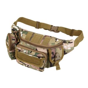 Outdoor Sports Tactical Pocket Military Waist Pack - CP