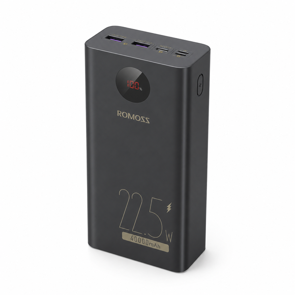Romoss PEA40 40000mAh 22.5W Fast Charging Power Bank - Black