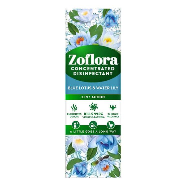 Zoflora Blue Lotus &amp; Water Lilly Concentrated Disinfectant
