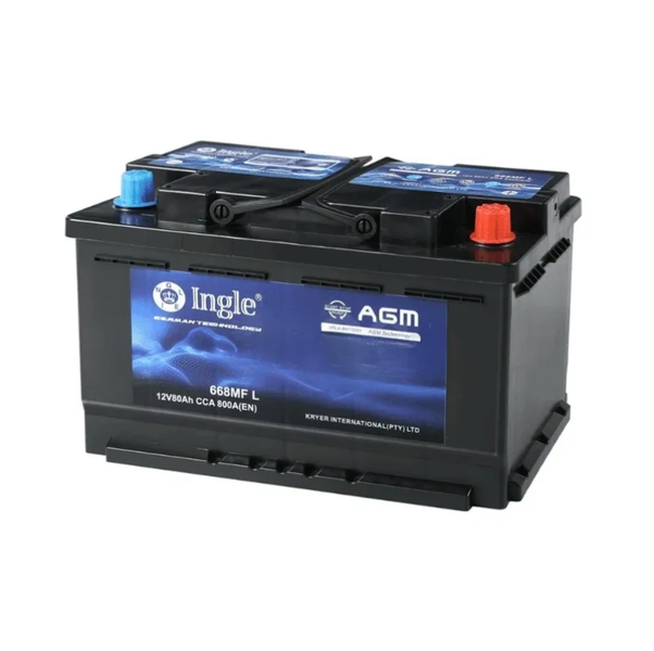 Ingle 668 MFL 12V 80AH AGM Car Battery