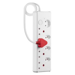 Switched Medium Surge 8 - Way Multiplug 0.5M