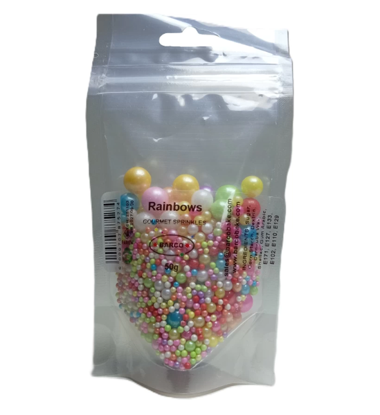 Barco Rainbows Gourmet Sprinkles - 1 x 50g