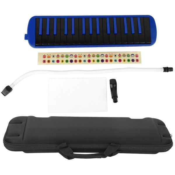 32 Key Melodica Wind Instrument for Beginner Practice Pink