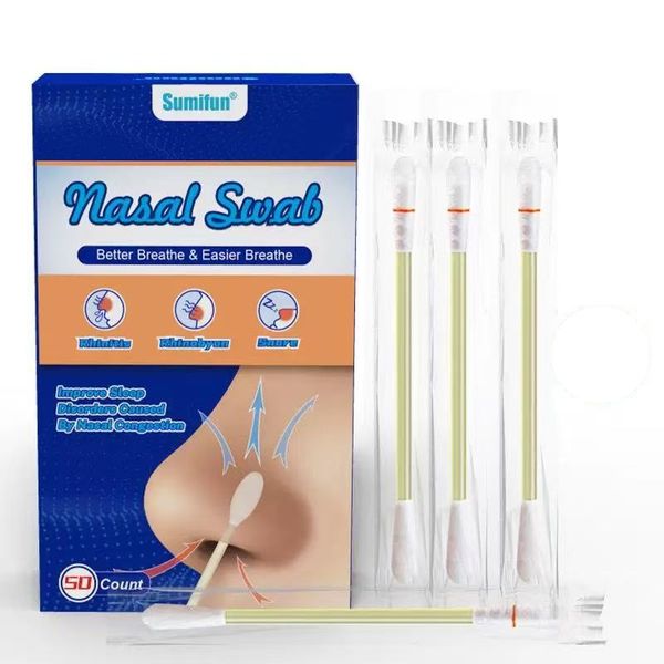 Nasal Swab with Essential Oil 50Pec