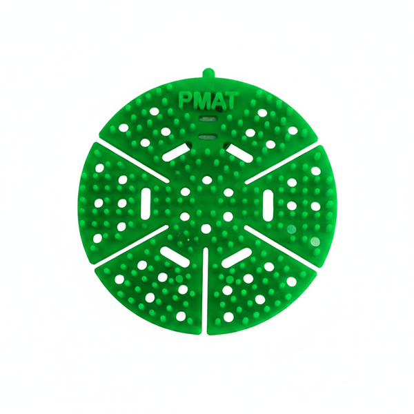 Durable Green Eucalyptus Cleaning Mat for High-Traffic Areas