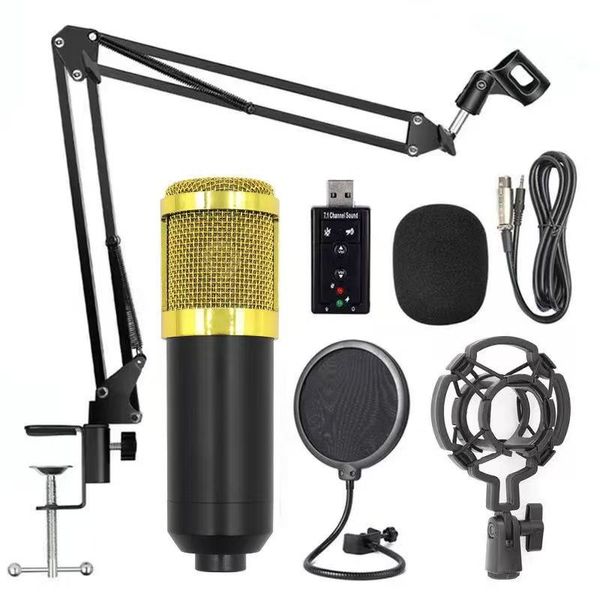 Andowl Q-SK8 Professional Condenser Microphone Kit with Arm Stand