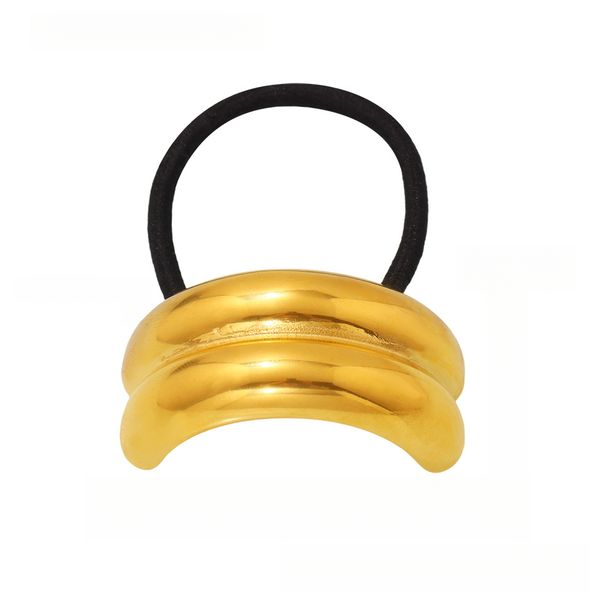 Half-Dome Hair Tie - Minimalist Stainless Steel Hair Accessory