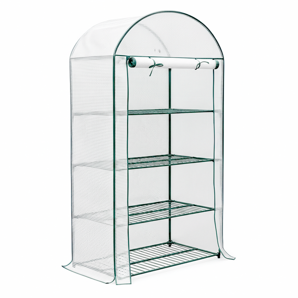 Topika Plant Greenhouse Mini Greenhouse 4 Tier For Outdoors, 70X50X160CM