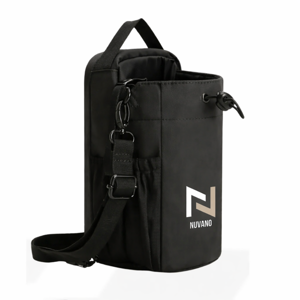 Nuvano Portable Magnetic Gym Bag with Phone Pockets &amp; Shoulder Strap
