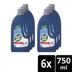 Handy Andy Ocean Fresh Floor and Multipurpose Cleaner 6x750ml