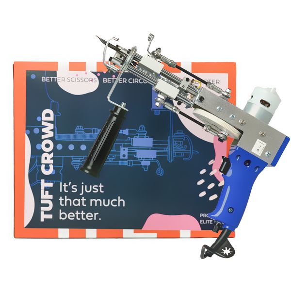 Tufting Gun AK Pro The Duo 2 In 1 Cut &amp; Loop Pile - TUFT CROWD