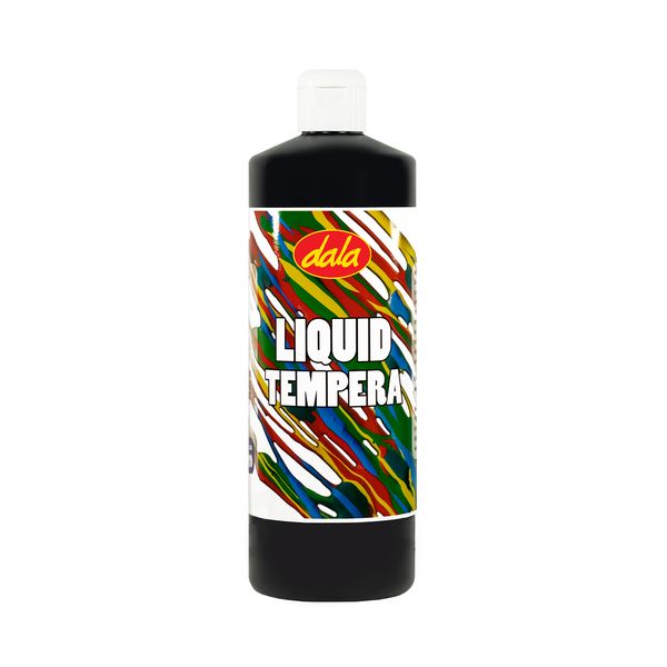 Dala Liquid Tempera Black 500ml